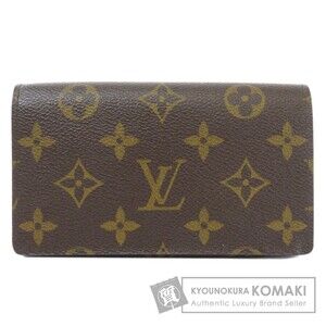 Louis Vuitton Porte Monnaie Wallet Bi fold Monogram Canvas